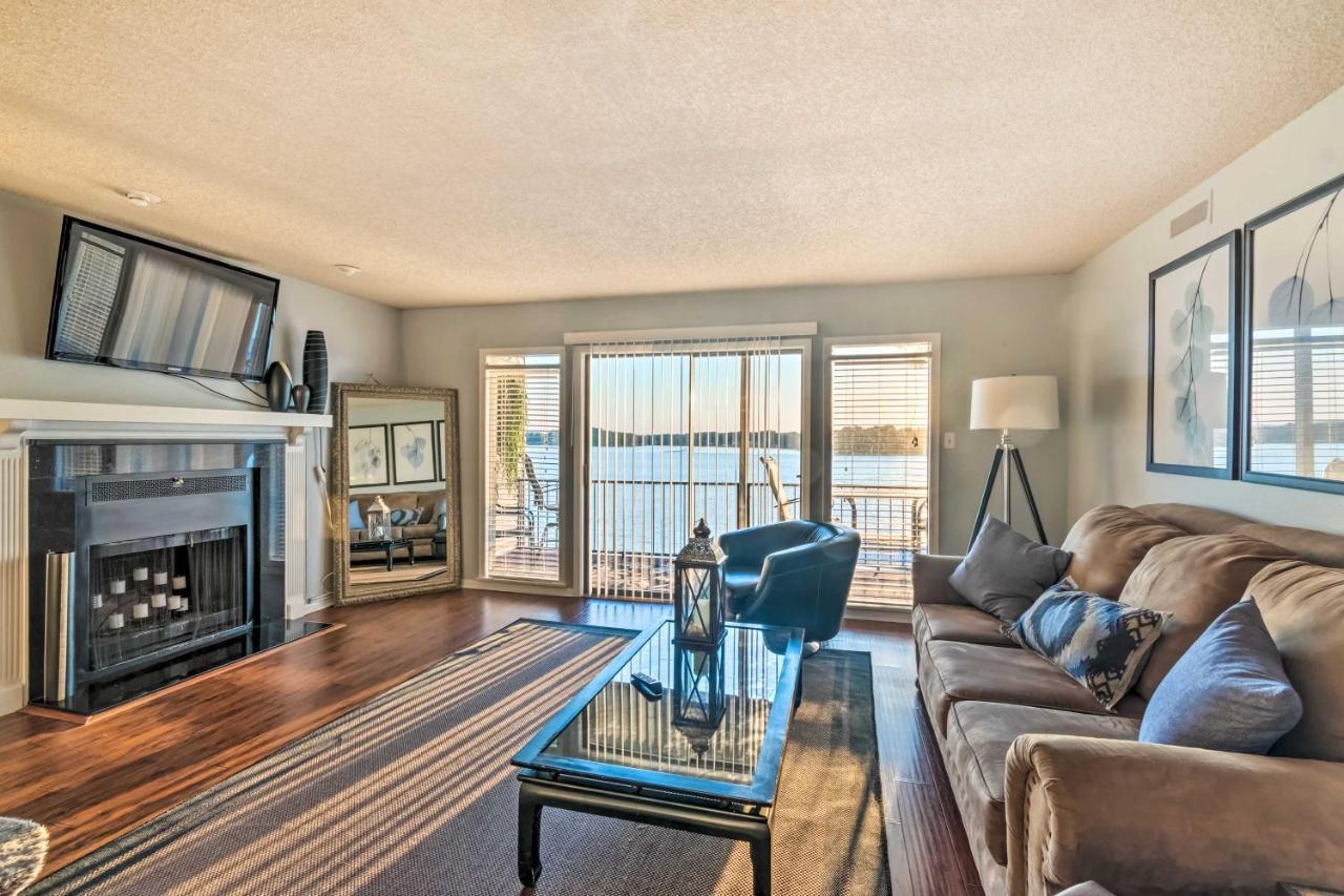 Sunset-View Resort Condo On Lake Hamilton! Hot Springs Bagian luar foto