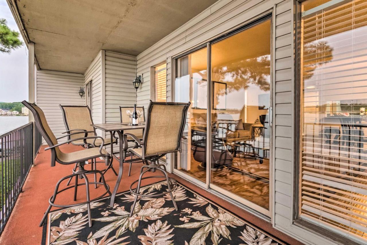 Sunset-View Resort Condo On Lake Hamilton! Hot Springs Bagian luar foto